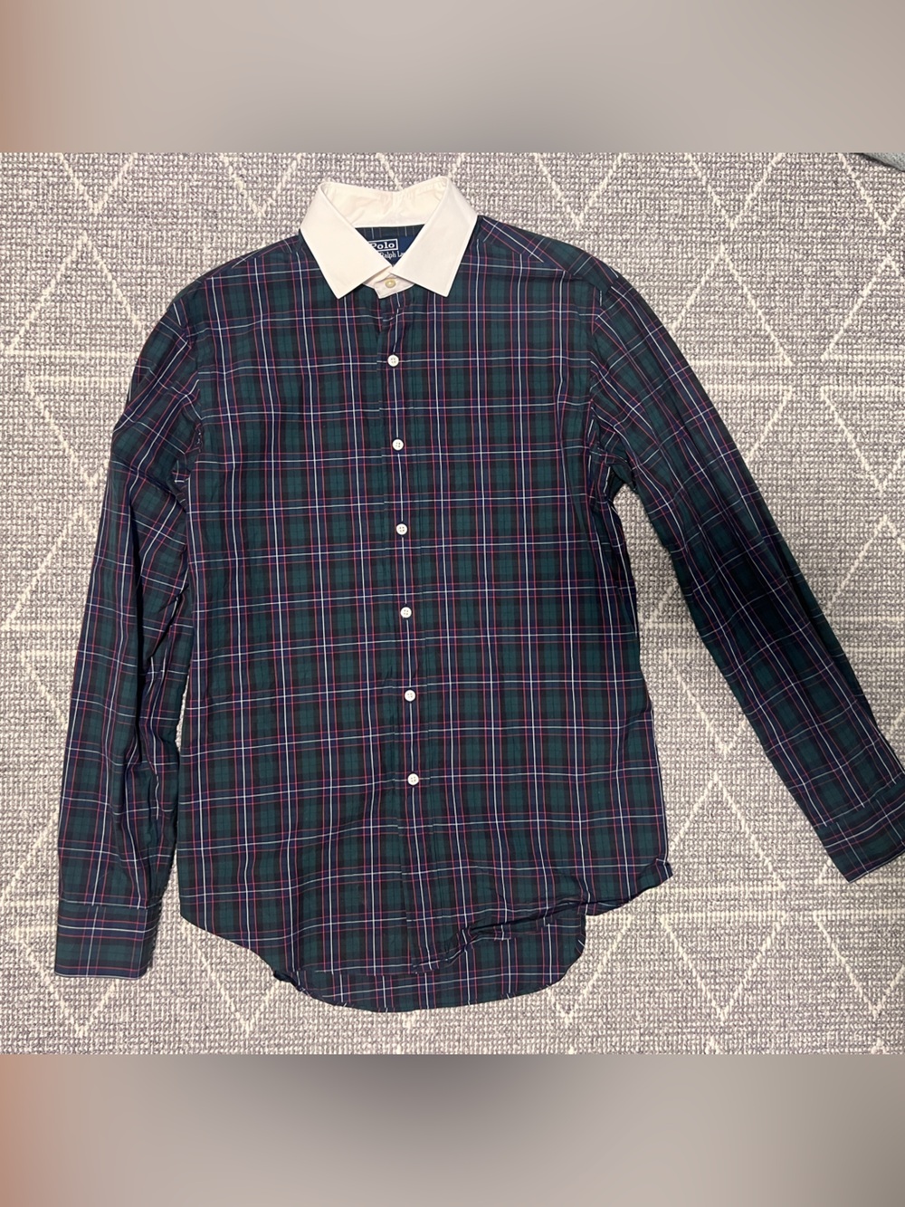Men’s Polo Ralph Lauren Plaid Dress shirt
